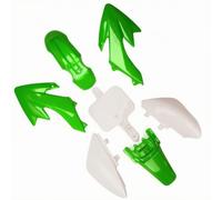 rockible Carrosserie Protectrice pour Tout Terrain Composée Sept Éléments en Plastique Renforcé Caches Moteur Habillages Latéraux pour Morniser Votre Mini ntraînement sur Piste, Vert