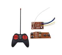 rockible Carte émetteur et carte récepteur 4CH avec télécommande pour véhicule d'ingénierie