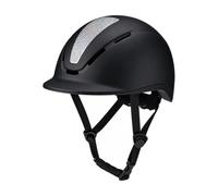 rockible Casque Résistant Sangle Mentonnière Textile Réglable Boucle Style Italien pour Un Maintien Sécurisé Personnalisé Adapté aux Séances d'École d'Équitation aux Compétitions