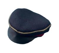 rockible Chapeau de soldat à l'échelle 1:6, chapeau d'officier, chapeau uniforme pour figurines d'action à collectionner de 12 pouces, Bord jaune