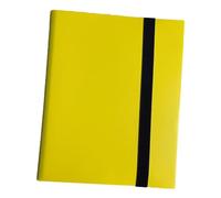 rockible Classeur d'album de Cartes à Collectionner, classeur de Collection de Cartes, pour 540 Cartes, dossiers de Porte-Cartes, Organisateur de Cartes, Jaune