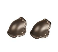 rockible Coudière Protectrice Coudière Genouillère Coque Renfort Métallisé Système de Sangles Nylon Plastique Réduction des Impacts Liberté d'action Adaptée à