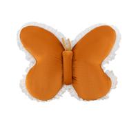 rockible Coussin Papillon en Peluche 3D, Doux et Moelleux, idéal pour décorer Votre Jardin, Chocolat