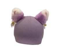rockible Couvre-casque de ski, accessoire de ski et bonnet tricoté amusant pour snowboard, Violet