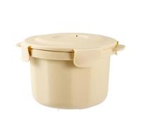 rockible Cuiseur à Riz à Micro-ondes, Cuiseur Vapeur, Bol de Service, Ustensile de Cuisine pour Hôtel et Maison