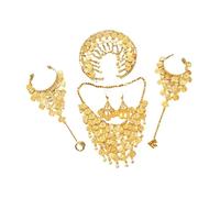 rockible de 4 Bijoux de mariée en Alliage, Cadeau pour la mariée, d'honneur ou pour Un Anniversaire, Boucles d'oreilles à Crochet