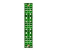 rockible de football, nappe en lin vert vif, décoration de bureau rectangulaire, housse de table pour salle à manger, maison, jeu, Style A