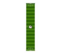 rockible de football, nappe en lin vert vif, décoration de bureau rectangulaire, housse de table pour salle à manger, maison, jeu, Style D