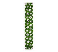 rockible de football, nappe en lin vert vif, décoration de bureau rectangulaire, housse de table pour salle à manger, maison, jeu, Style C