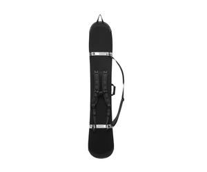 rockible de Transport pour Skis Professionnel, Pratique et Facile à, Compact, bandoulière Amovible, Protection et stabilité, Noir et Blanc