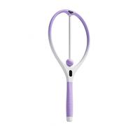 rockible Dispositif d'Entraînement au Tennis Raquette d'exercice Solo Outil d'Auto-Pratique Simulateur de Frappe Balle Centrée Structure avec Tige Guide Prise, Violet