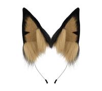 rockible Doberman - Bandeau Oreilles de Chien En Peluche, Simulation D'oreille D'animal pour Festival D'anniversaire D'animaux de Compagnie