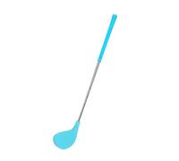 rockible Entraîneur de Swing de Golf 'Entraînement Bâton d'exercice Simulateur de Frappe Outil de Formation avec Col Incliné Manche Métal Prise Confortable, Bleu Ciel, Poignée Ronde