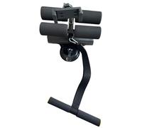 rockible Équipement d'exercice pour Abdominaux avec Rembourrage en Mousse Doux et Ventouses Fortes pour Une Stabilité Optimale Adapté Aux Débutants et Confirm, Noir