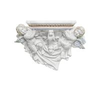 rockible Étagère Murale Floante Décorative | Style Classique, Sculptée, Étagère Murale à 1 Niveau, pr lon, Entrée,