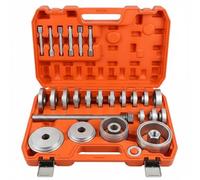 rockible Extracteur de Roulements de Véhicule Outil Roulement et Extracteur Adaptateurs Interchangeables Coffret de Transport Adapté Maintenance Ateliers Garages, Orange