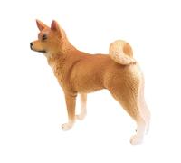 rockible Figurine de chien réaliste, jouet Miniature réaliste, ensemble de jeu pour enfants, décoration de Table, Shiba Inu