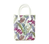 rockible fourre-Tout de Plage pour Femme, léger et Mignon, idéal pour l'été, Le Bateau ou l'extérieur, Motif de Feuilles