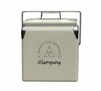 rockible Glacière Isotherme Boîte Repas Conteneur Alimentaire Coffre à Glace Compact en Tôle Rétention du Froid 13L Intérieur Lisse Facile à Nettoyer, Explorateur Standard