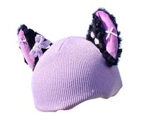 rockible Housse de Casque de Ski/Snowboard avec Oreilles de Chat et nœud Papillon - Décoration Mignonne et Facile à Installer - Accessoire d'hiver pour Le