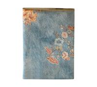 rockible Housse de Protection En Tissu pour Livre, Format Ou A6, Motif Floral, Décoration pour Agenda, Album, Scrapbooking, Livre de Poche, A5 21x14.8cm