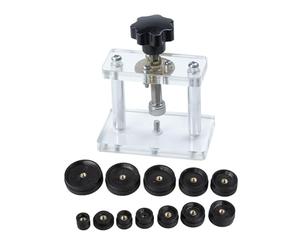 rockible Kit d'outils de Presse pour Montres, pour Fermer Le Couvercle, kit de réparation, Fermer la Lunette d'horloger, Presser Le boîtier, Le, Noir