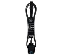 rockible Laisse de Surf Sécurité Laisse Surf Leash Planche Cordon Spirale Bracelet Cheville Confort Nylon Rotatif Rétraction Rapide Adaptée aux Pratiques en Océan Apprentissage Glisse Côtière