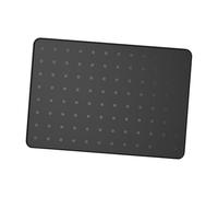 rockible Laveuse et housse pour le tapis de protection supérieur du sèche-linge et de la machine à laver, Noir 66x45cm