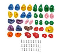 rockible Lot de 36 Prises d'escalade Multi-Tailles pour Mur d'escalade, pour Jardin intérieur