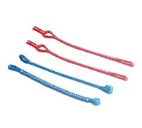 rockible Lot de 4 Nattes de Kitesurf, Contrôle de Kitesurf Kitesurf Pigtails de Rechange 1000 Kg Fournitures, Rouge Bleu