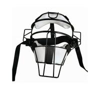 rockible Masque Protecteur Baseball Attrapeur avec Visibilité Claire Structure en Métal Rembourrage Flexible Ajustement Convient pour Match Entraînement Collectif, Blanc