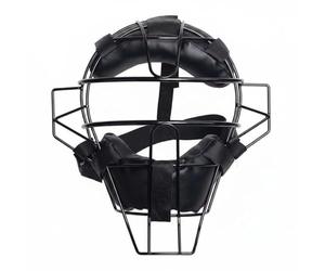 rockible Masque Protecteur Baseball Attrapeur avec Visibilité Claire Structure en Métal Rembourrage Flexible Ajustement Convient pour Match Entraînement Collectif, Noir