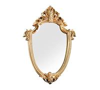 rockible Miroir Ovale de Salle de Bain Vanité, Décoration e, Forme de Bouclier Unique, Décor Magnifique