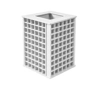 rockible Organiseur Bureau Rotatif à 360 Gran Capacité TR Rangement Base Cachée Range-Perles Frnitures Créatives Table, PP Carré