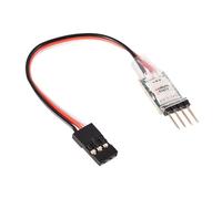 rockible Panneau de commande de lampe LED RC, contrôleur de lumières LED RC, récepteur de lumière, relais de commutation électronique 3 canaux marche/arrêt, Tête de JR