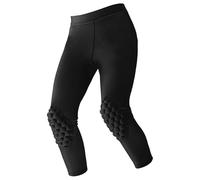 rockible Pantalon de Compression, Legging et Collant, Accessoires de Cyclisme Anti-Rayures et multifonctionnels, Protection Contre Les Chocs, Noir YL