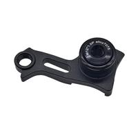 rockible Patte de Universelle pour vélo, Alliage d'aluminium, CNC, Robuste, Cadre allongé, Noir, M12xp1.0