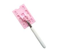rockible Perche Télescopique Porte-Cartes Poteau de Paiement Poteau de Péage de Stationnement Pratique en Acier Inoxydable Aide Au Stationnement dans Le Garage, Rose