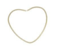 rockible Permanent Bracelet Material Couples Gifts 23cm Chain DIY Bracelet Making for Birthday Valentines Day His and Her Bracelets, Or