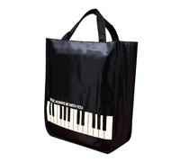 rockible Piano Keys Handbag Beach fourre-Tout