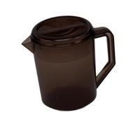 rockible Pichet à eau, verre, pot à boisson, théière pour réfrigérateur, d'été, jus, extérieur, Brun