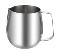 rockible Pichet à mousser Le Lait, Tasse à Latte Art, Robuste, pièces détachées pour Machine à Expresso, pichet à Lait Vapeur, 600 ML