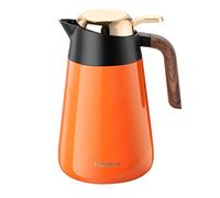 rockible Pichet isotherme pour eau, théière isotherme pour boissons, eau, lait, jus, famille, Orange