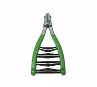 rockible Pince de Cordage Raquette Outil de Serrage Accessoire Pourcordage Système Double Maintien Sécurisé Convient aux Techniciens Ateliers de Sport, Vert