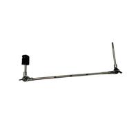 rockible Pince d'extension de batterie, fixation de bras de cymbale réglable, support de cloche pour instrument de musique, pièces de batterie, L