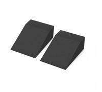 rockible Planche d'Inclinaison Fitness Planche d'Étirement Rampe d'Exercice Planche de Squat Appui Sécurisé en Mousse EVA pour Étirer les Mollets Protéger les, Trapézoïdal, 24 X 15 X 7,6 Cm