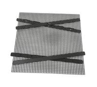 rockible Plaque à Perles à Repasser, Plaque à Picots carrée multifonctionnelle, Fournitures de Loisirs créatifs pour Enfants, décoration intérieure, Art et, Noir