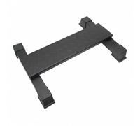 rockible Plateforme d'Entraînement des Mollets Planche d'Inclinaison Planche de Stretching Planche de Relevés Surface Antidérapante Acier Q235 et Nylon Adaptée