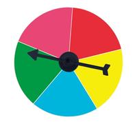 rockible Platine Vinyle Murale Compacte pour Fêtes, Roulette pour Jeux de Hasard et Pubs, Style C