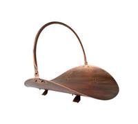 rockible Porte-bûches de cheminée, Panier à bûches Robuste et Polyvalent pour intérieur et extérieur, bac à bûches empilable en Fer.